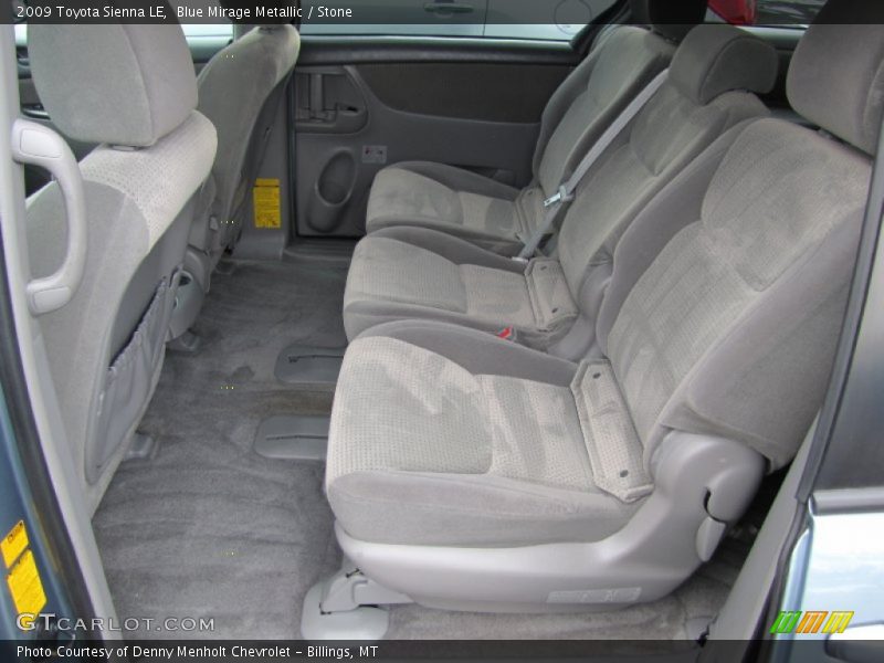 Blue Mirage Metallic / Stone 2009 Toyota Sienna LE