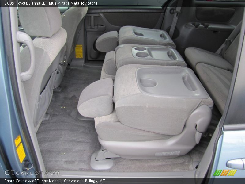 Blue Mirage Metallic / Stone 2009 Toyota Sienna LE