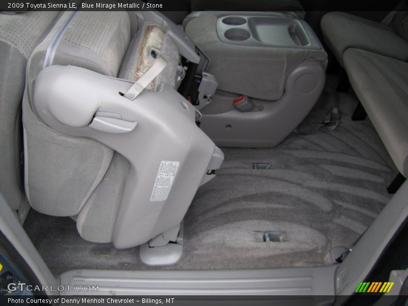 Blue Mirage Metallic / Stone 2009 Toyota Sienna LE