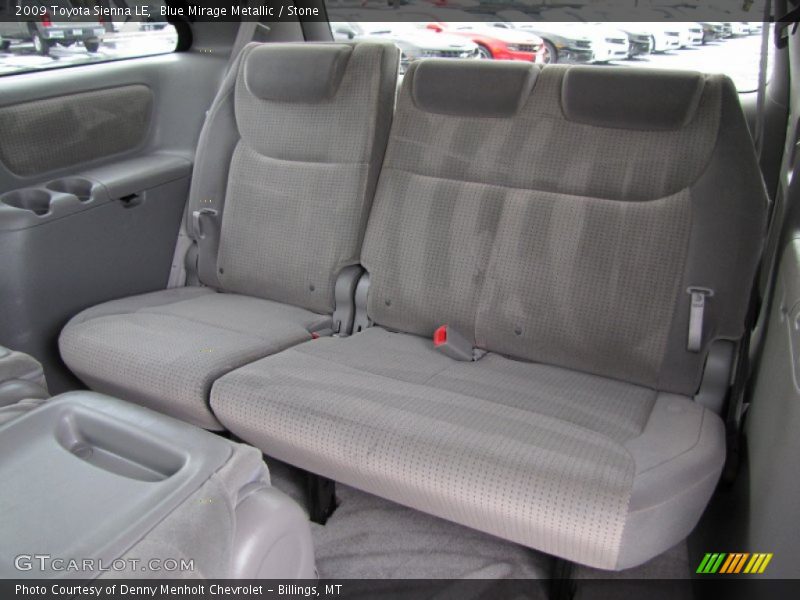 Blue Mirage Metallic / Stone 2009 Toyota Sienna LE