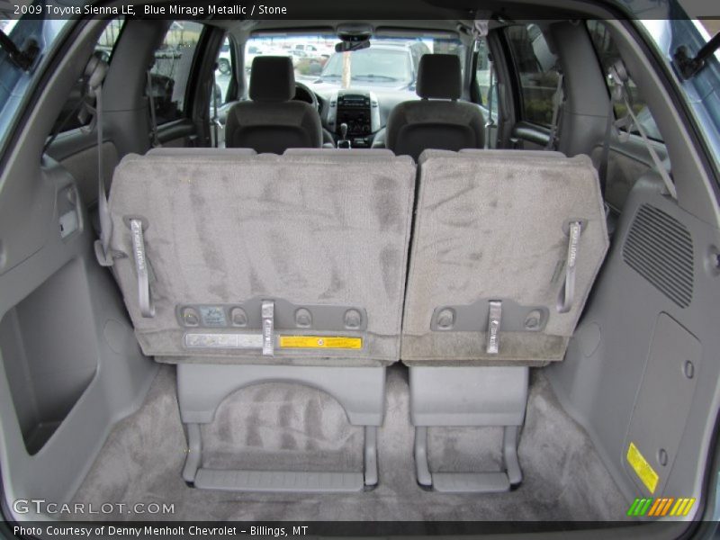 Blue Mirage Metallic / Stone 2009 Toyota Sienna LE