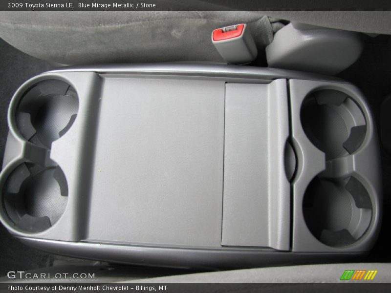 Blue Mirage Metallic / Stone 2009 Toyota Sienna LE