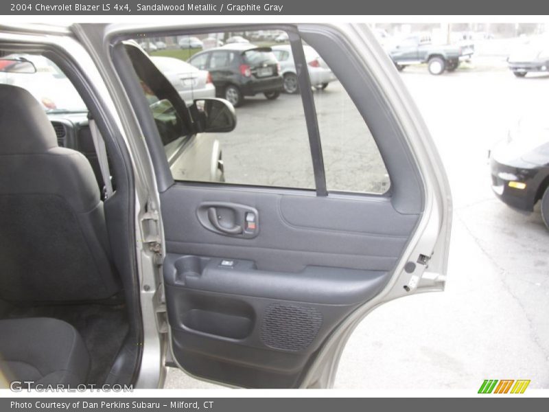 Sandalwood Metallic / Graphite Gray 2004 Chevrolet Blazer LS 4x4