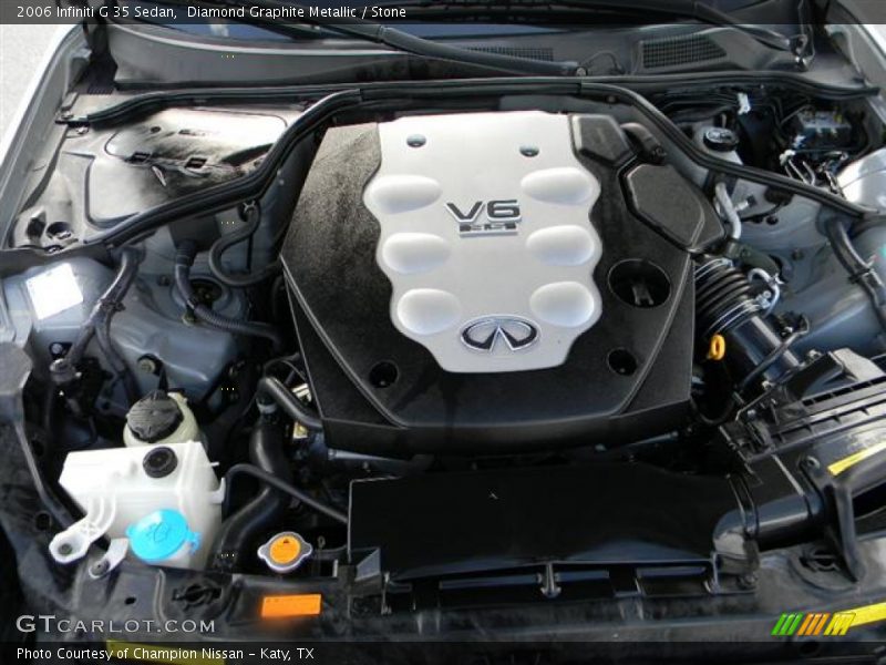 Diamond Graphite Metallic / Stone 2006 Infiniti G 35 Sedan