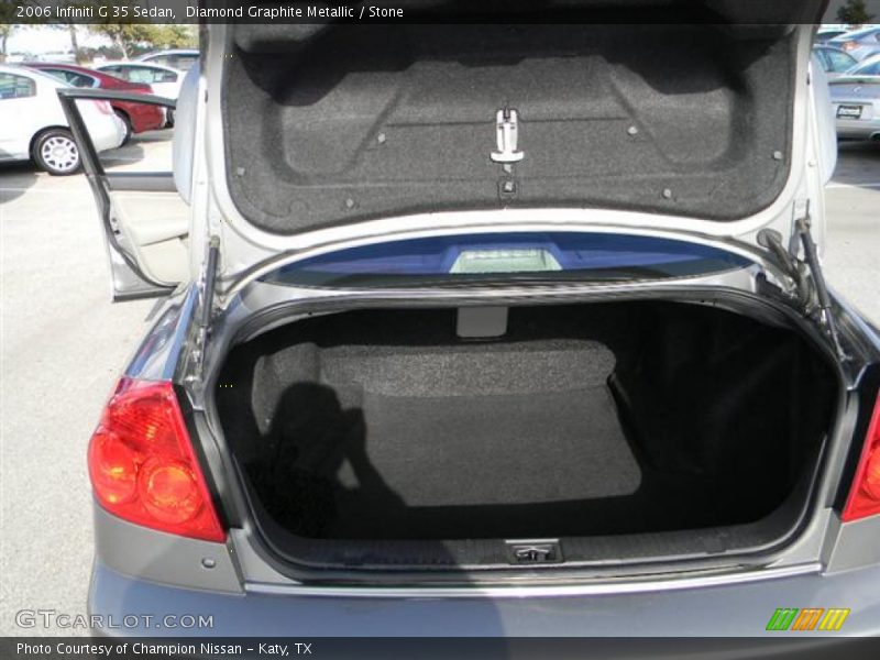 Diamond Graphite Metallic / Stone 2006 Infiniti G 35 Sedan