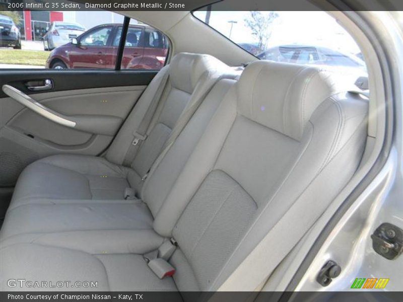 Diamond Graphite Metallic / Stone 2006 Infiniti G 35 Sedan