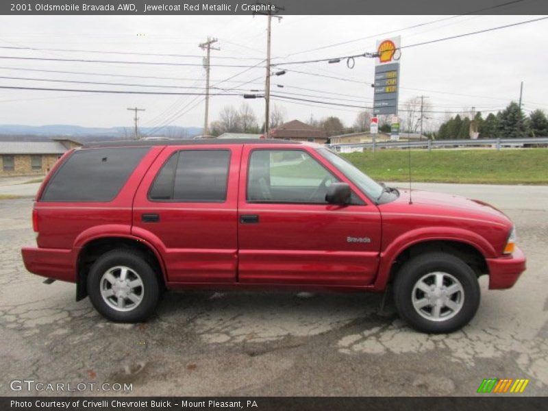  2001 Bravada AWD Jewelcoat Red Metallic