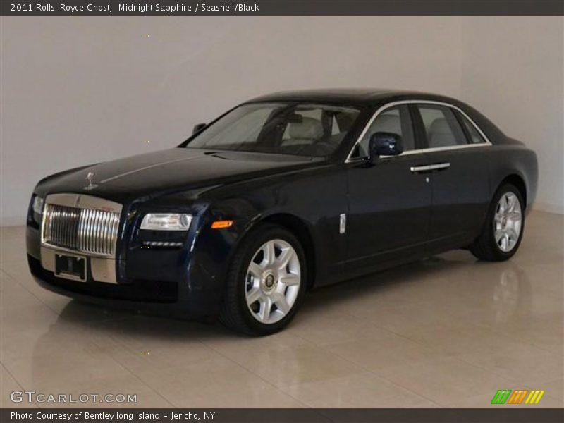 Midnight Sapphire / Seashell/Black 2011 Rolls-Royce Ghost