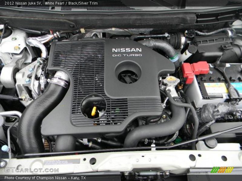 White Pearl / Black/Silver Trim 2012 Nissan Juke SV