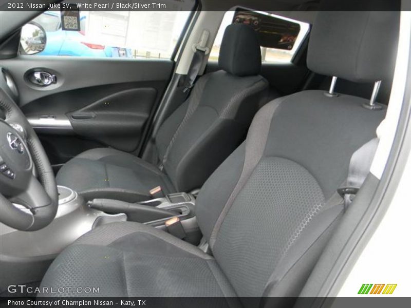White Pearl / Black/Silver Trim 2012 Nissan Juke SV