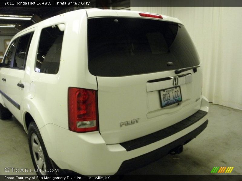 Taffeta White / Gray 2011 Honda Pilot LX 4WD