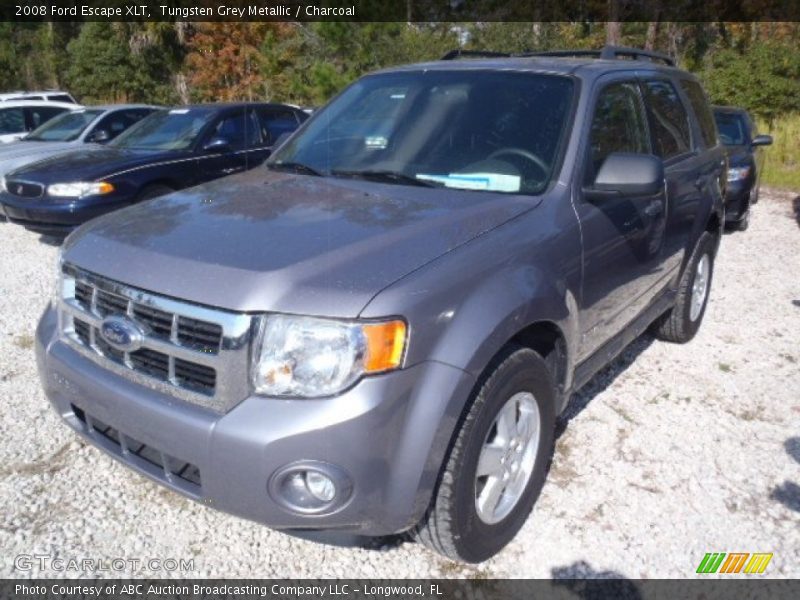 Tungsten Grey Metallic / Charcoal 2008 Ford Escape XLT
