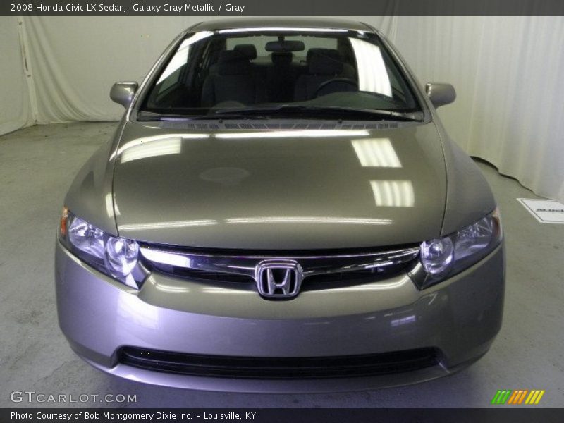 Galaxy Gray Metallic / Gray 2008 Honda Civic LX Sedan