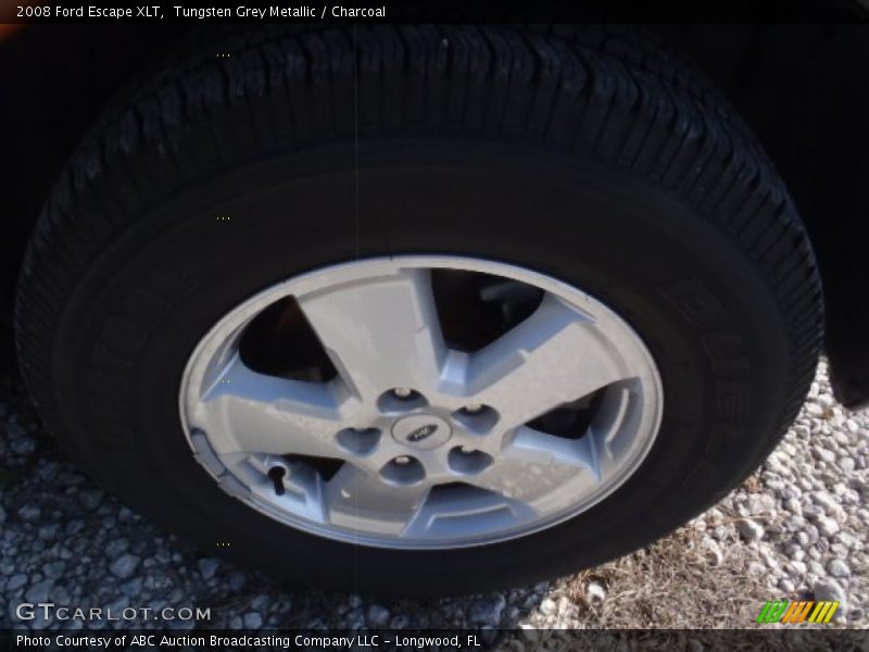 Tungsten Grey Metallic / Charcoal 2008 Ford Escape XLT