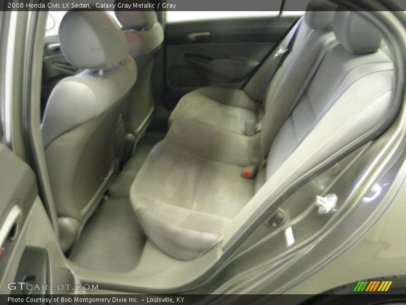 Galaxy Gray Metallic / Gray 2008 Honda Civic LX Sedan