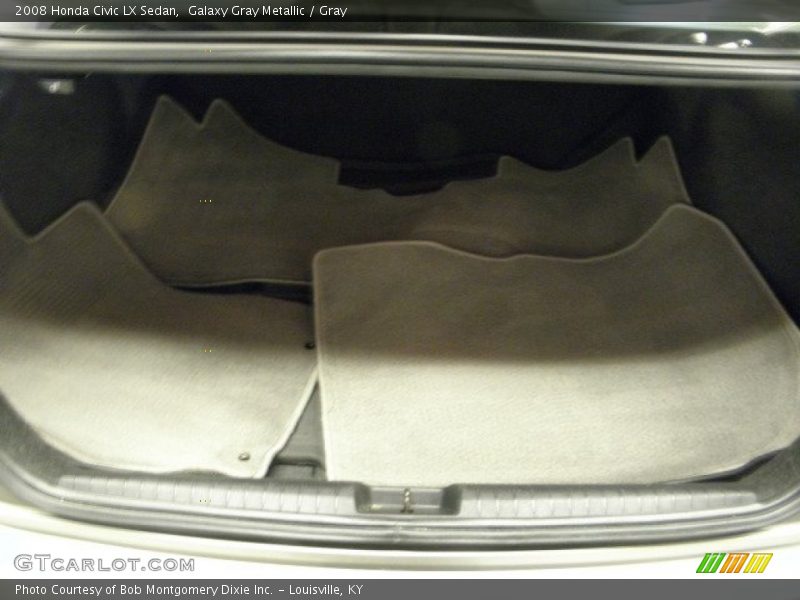 Galaxy Gray Metallic / Gray 2008 Honda Civic LX Sedan