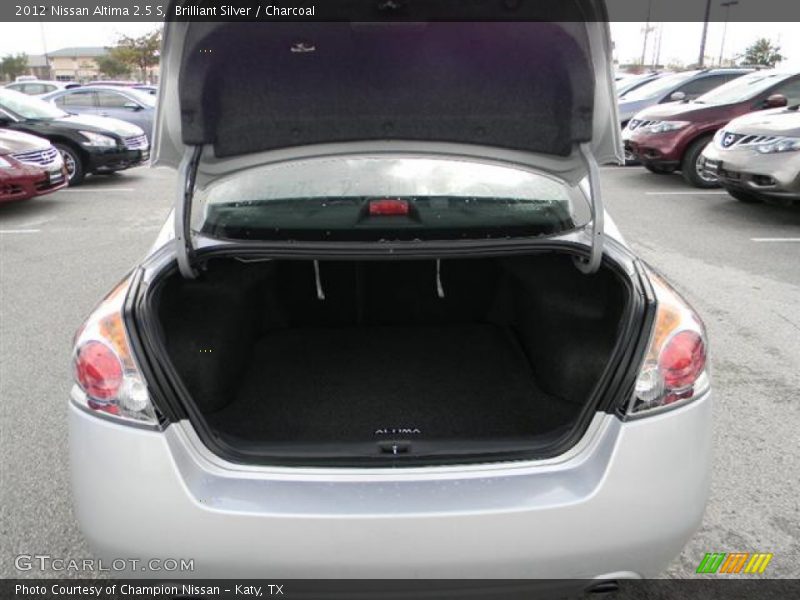Brilliant Silver / Charcoal 2012 Nissan Altima 2.5 S