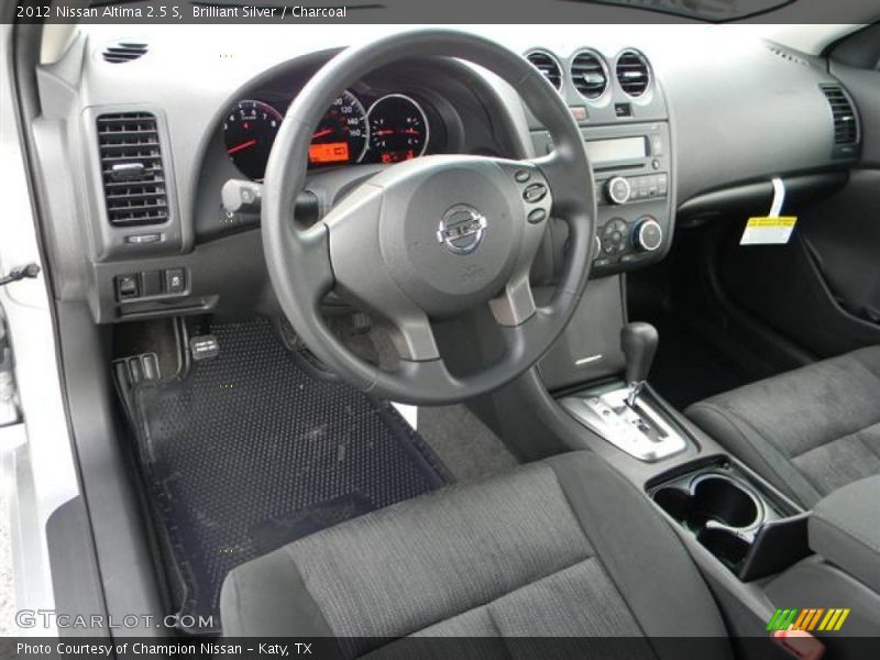 Brilliant Silver / Charcoal 2012 Nissan Altima 2.5 S