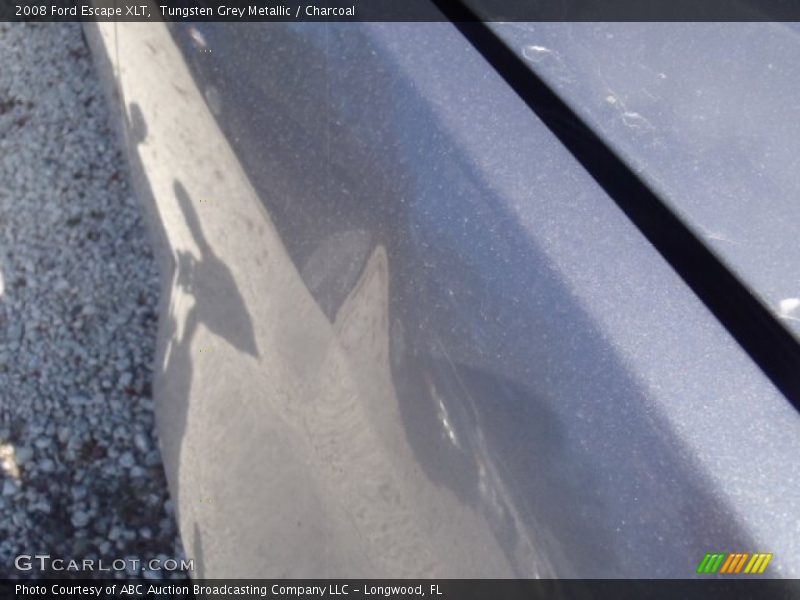 Tungsten Grey Metallic / Charcoal 2008 Ford Escape XLT