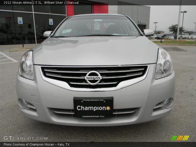 Brilliant Silver / Charcoal 2012 Nissan Altima 2.5 SL