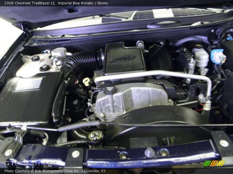 Imperial Blue Metallic / Ebony 2008 Chevrolet TrailBlazer LS
