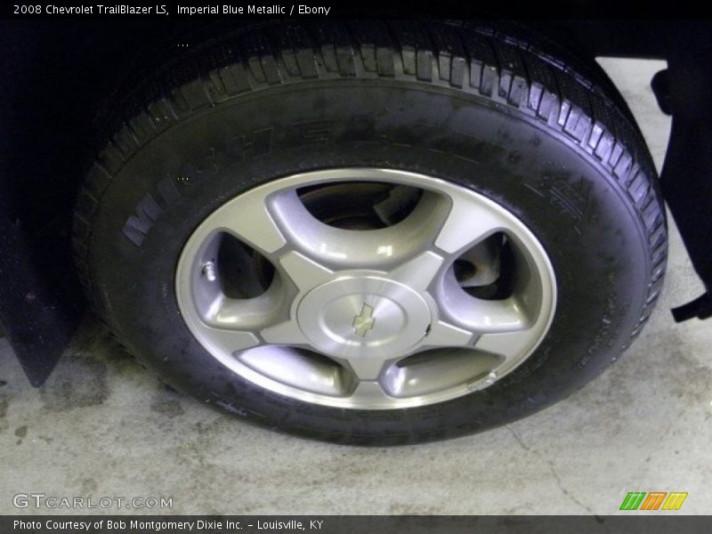 Imperial Blue Metallic / Ebony 2008 Chevrolet TrailBlazer LS
