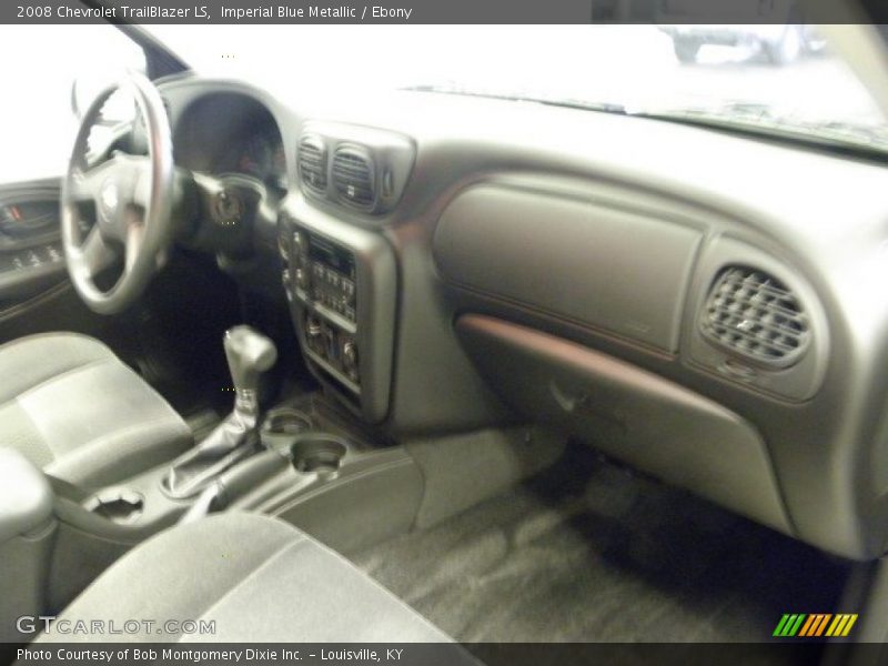 Imperial Blue Metallic / Ebony 2008 Chevrolet TrailBlazer LS