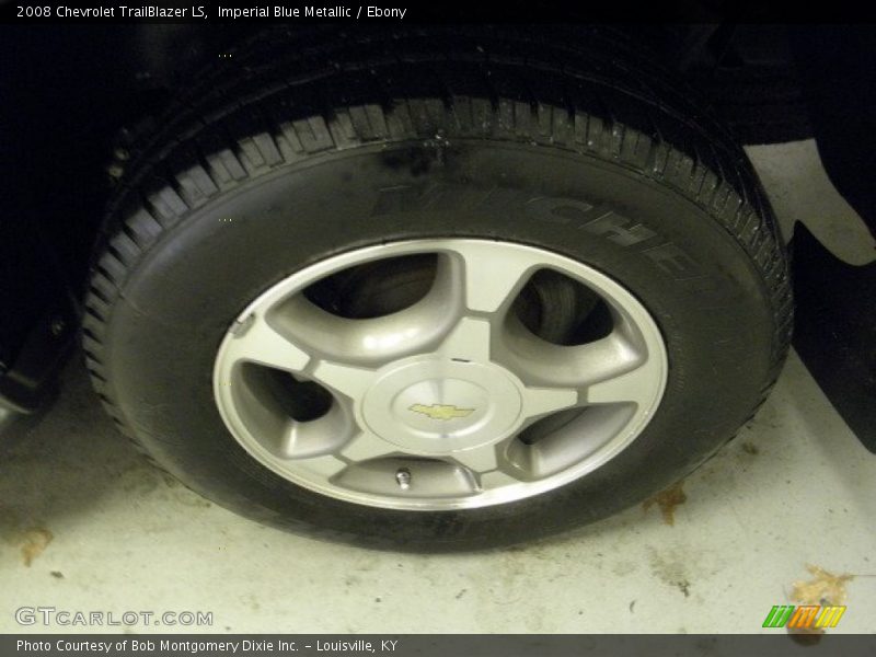 Imperial Blue Metallic / Ebony 2008 Chevrolet TrailBlazer LS