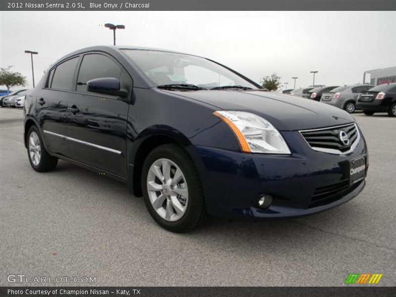 Blue Onyx / Charcoal 2012 Nissan Sentra 2.0 SL
