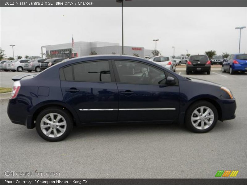 Blue Onyx / Charcoal 2012 Nissan Sentra 2.0 SL