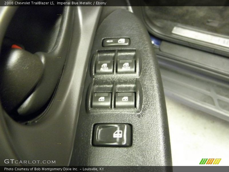 Imperial Blue Metallic / Ebony 2008 Chevrolet TrailBlazer LS