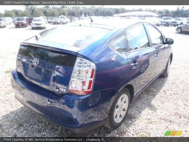 Spectra Blue Mica / Dark Gray 2009 Toyota Prius Hybrid