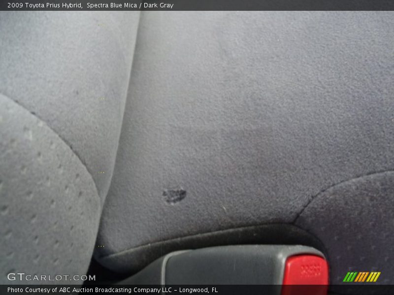 Spectra Blue Mica / Dark Gray 2009 Toyota Prius Hybrid