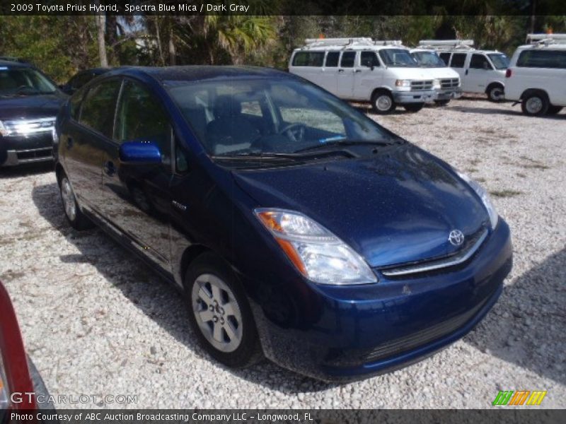 Spectra Blue Mica / Dark Gray 2009 Toyota Prius Hybrid