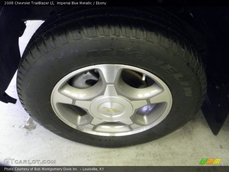 Imperial Blue Metallic / Ebony 2008 Chevrolet TrailBlazer LS