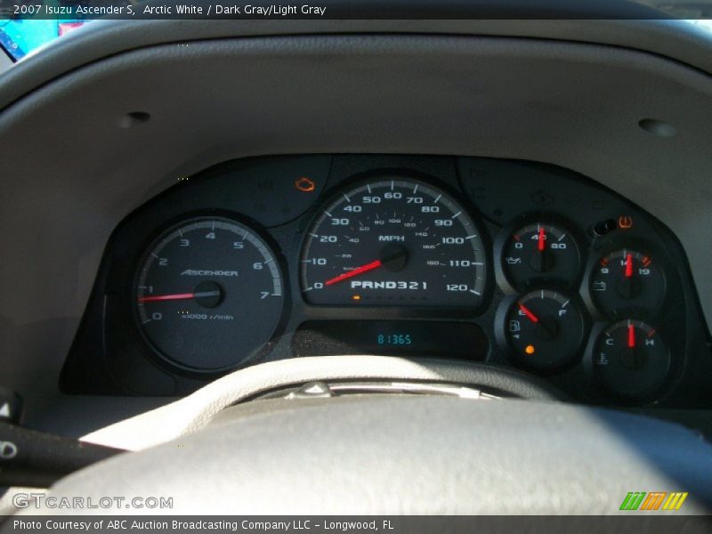 Arctic White / Dark Gray/Light Gray 2007 Isuzu Ascender S