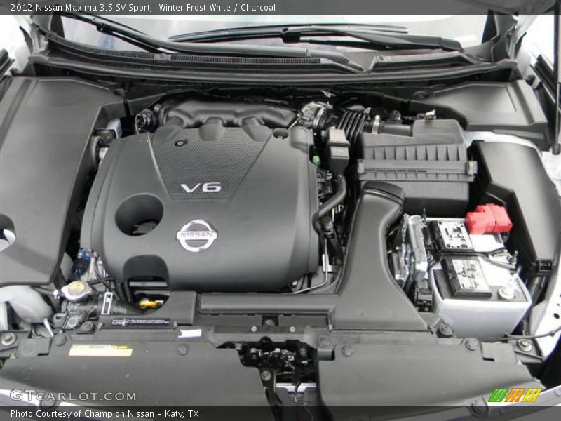  2012 Maxima 3.5 SV Sport Engine - 3.5 Liter DOHC 24-Valve CVTCS V6