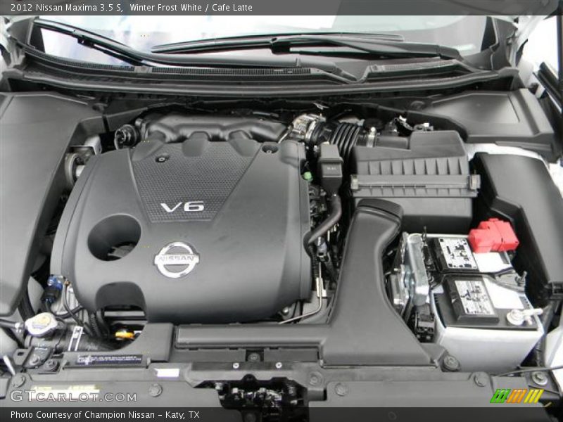  2012 Maxima 3.5 S Engine - 3.5 Liter DOHC 24-Valve CVTCS V6