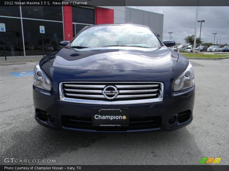 Navy Blue / Charcoal 2012 Nissan Maxima 3.5 S