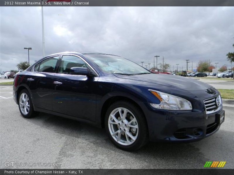 Navy Blue / Charcoal 2012 Nissan Maxima 3.5 S