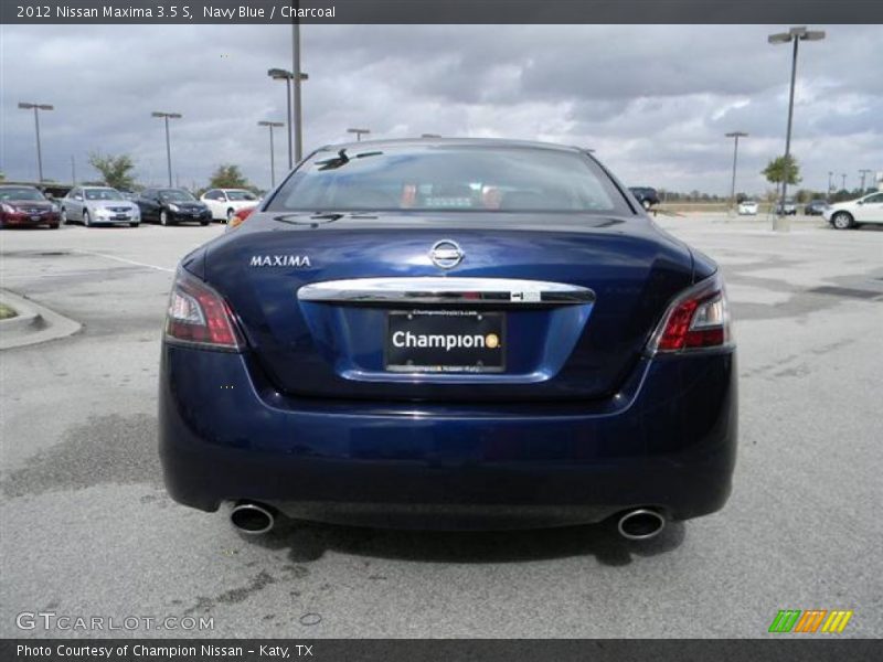 Navy Blue / Charcoal 2012 Nissan Maxima 3.5 S