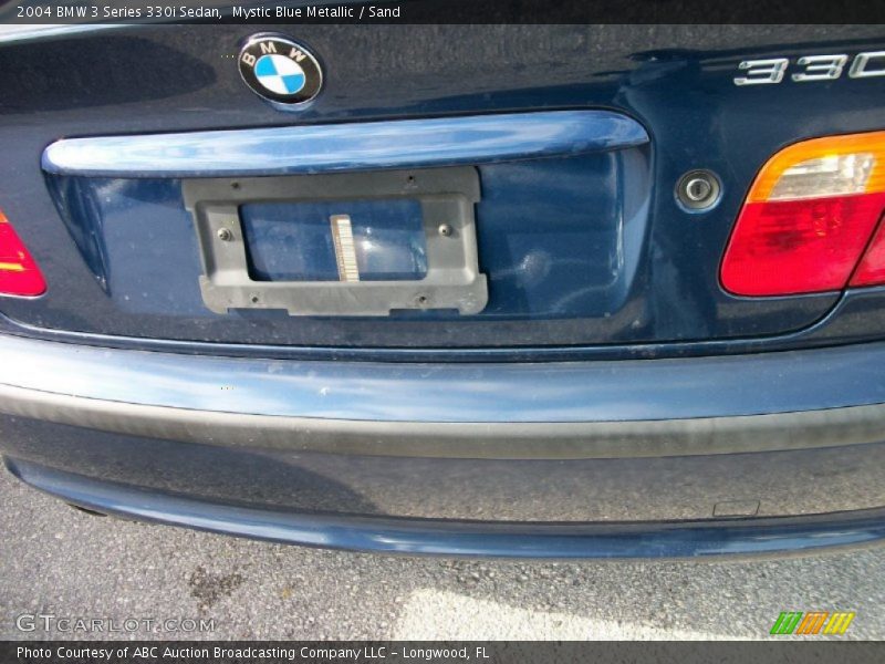 Mystic Blue Metallic / Sand 2004 BMW 3 Series 330i Sedan