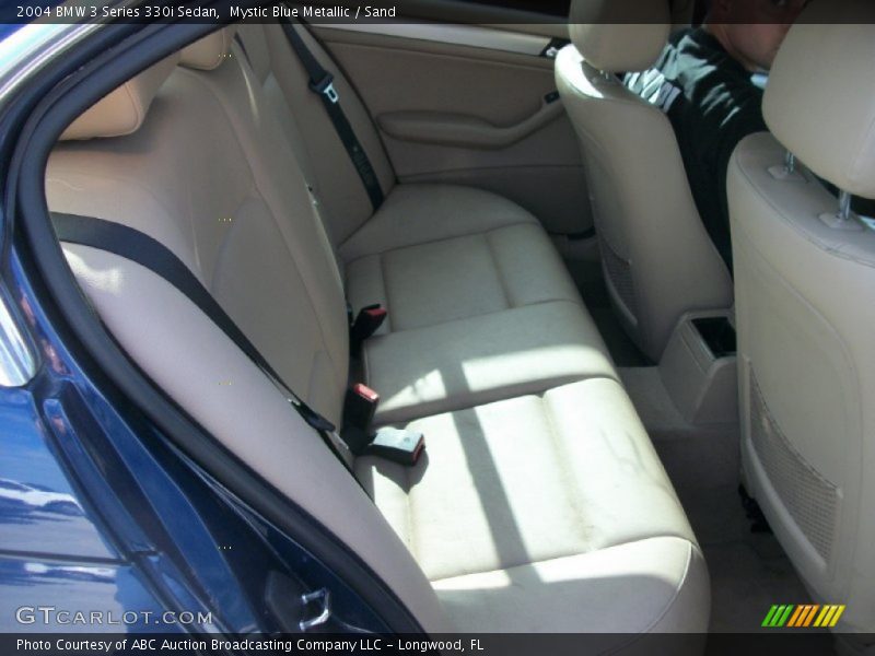 Mystic Blue Metallic / Sand 2004 BMW 3 Series 330i Sedan
