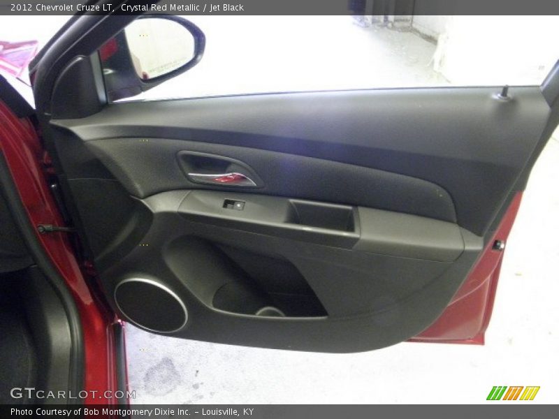 Crystal Red Metallic / Jet Black 2012 Chevrolet Cruze LT