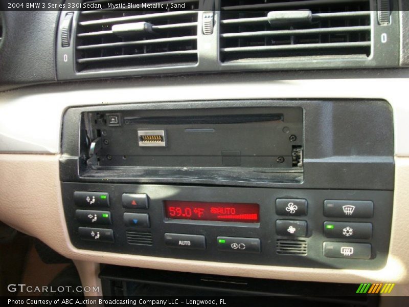 Mystic Blue Metallic / Sand 2004 BMW 3 Series 330i Sedan