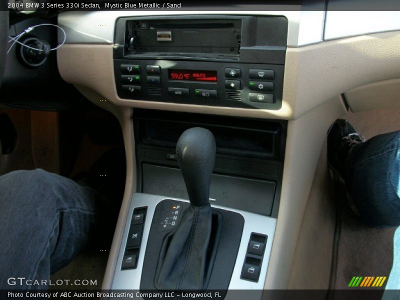 Mystic Blue Metallic / Sand 2004 BMW 3 Series 330i Sedan