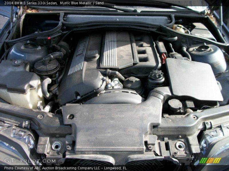 Mystic Blue Metallic / Sand 2004 BMW 3 Series 330i Sedan