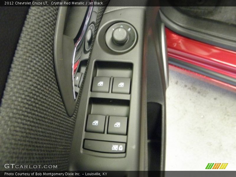 Crystal Red Metallic / Jet Black 2012 Chevrolet Cruze LT
