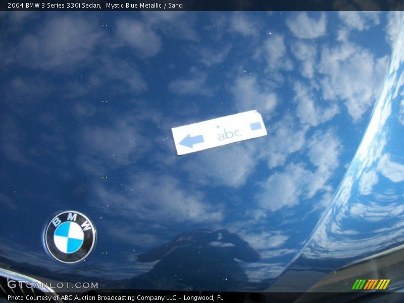 Mystic Blue Metallic / Sand 2004 BMW 3 Series 330i Sedan