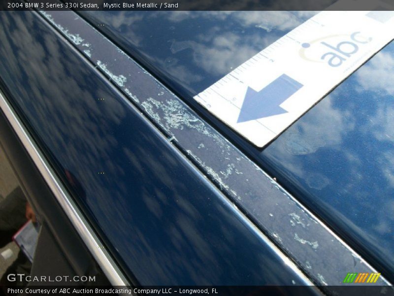 Mystic Blue Metallic / Sand 2004 BMW 3 Series 330i Sedan